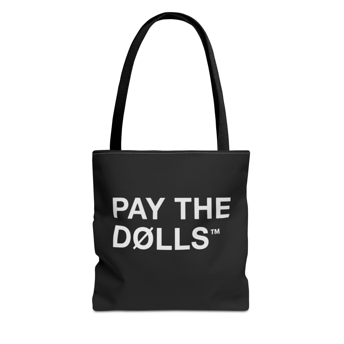 PAY THE DØLLS REPEAT TØTE — Graphic Canvas Bag