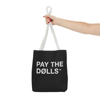 PAY THE DØLLS REPEAT TØTE — Graphic Canvas Bag