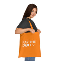 PAY THE DØLLS 00 SIGNATURE TØTE — Canvas Carryall