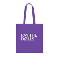 PAY THE DØLLS 00 SIGNATURE TØTE — Canvas Carryall