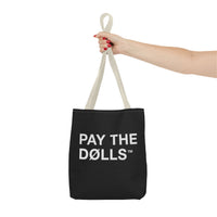 PAY THE DØLLS REPEAT TØTE — Graphic Canvas Bag