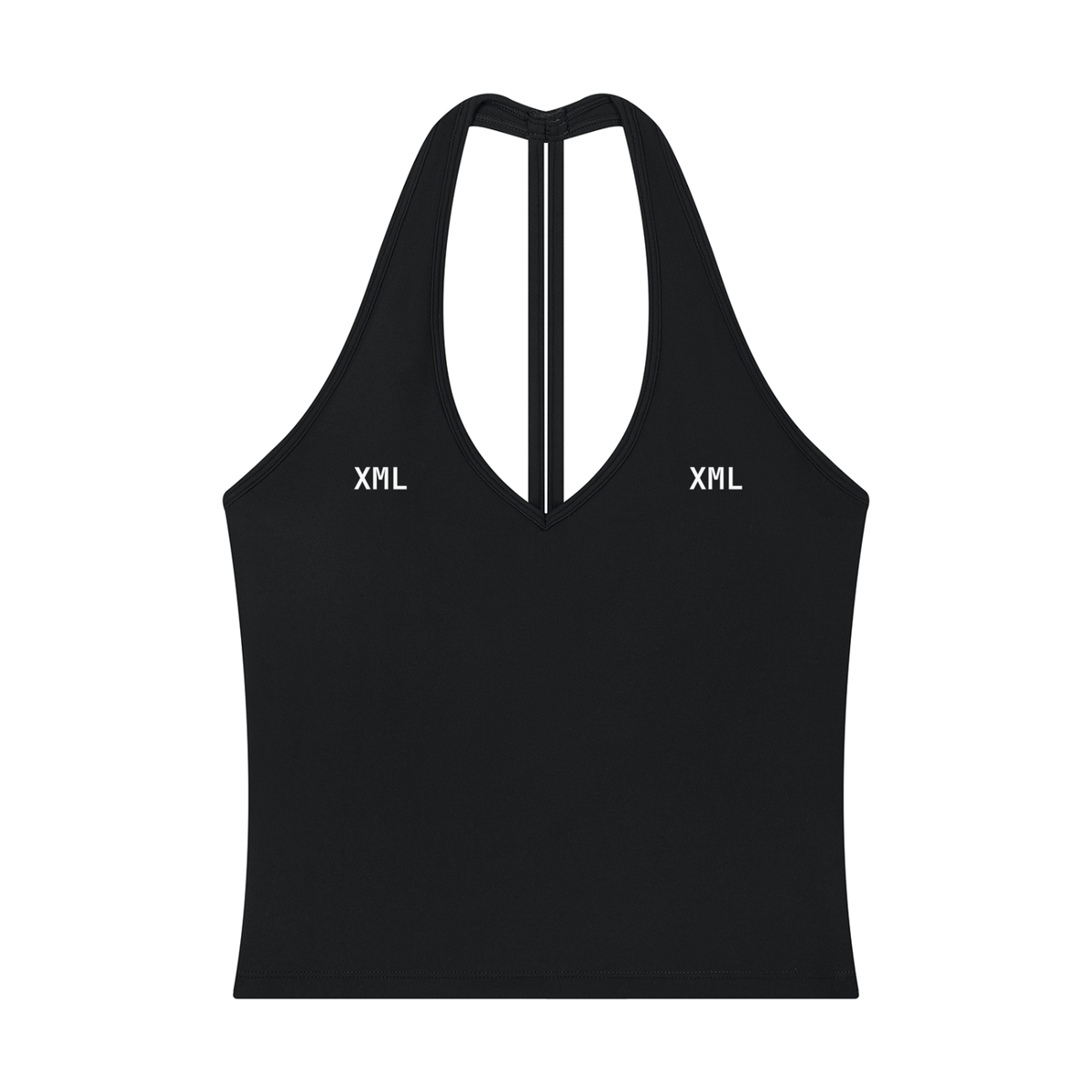 XML ----- Women’s Halter V-Neck Yoga Tank Top