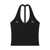 XML ----- Women’s Halter V-Neck Yoga Tank Top