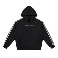 Side Stripe Drop-Shoulder Hoodie