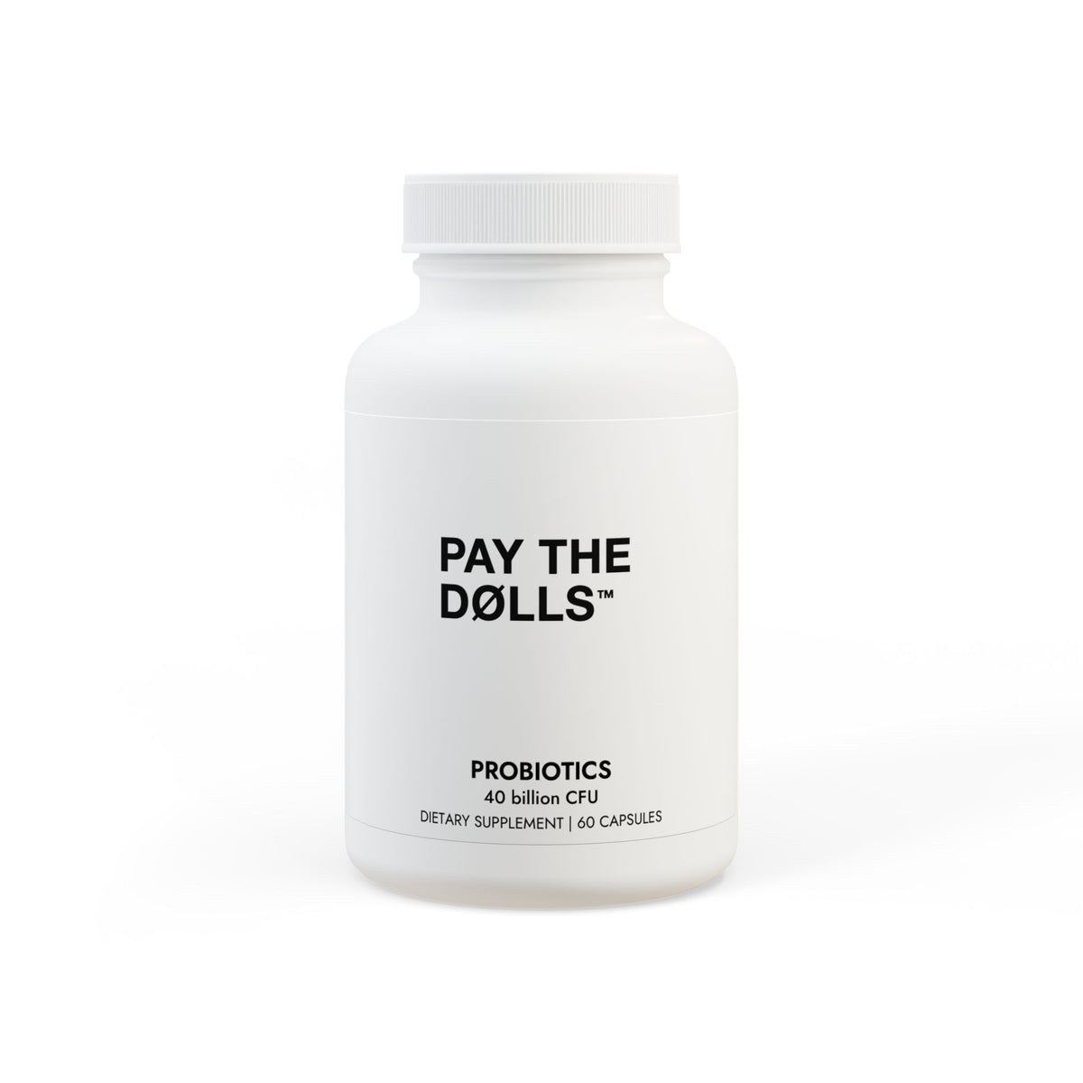 PAY THE DØLLS WELLNESS PROBIOTICS — 60 Capsules