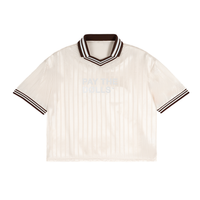PAY THE DØLLS POLO TEE — Contrast Stripe Collar
