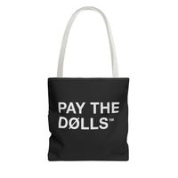 PAY THE DØLLS REPEAT TØTE — Graphic Canvas Bag