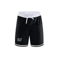 PAY THE DØLLS STRIPE TRIM BASKETBALL SHORTS — Classic Fit