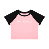Women’s Raglan Color Block Baby T-Shirt