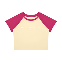 Women’s Raglan Color Block Baby T-Shirt