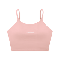 Spaghetti Strap Yoga Sports Bra