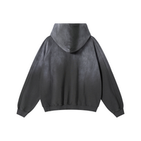 480GSM Vintage Washed Heavyweight Sweatshirt Vintage Dark Grey