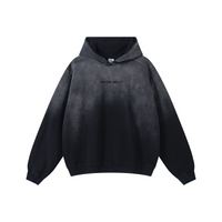 480GSM Vintage Washed Heavyweight Sweatshirt Vintage Black