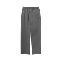 345GSM Thermal Fleece Relaxed Straight Sweatpants Oyster Gray