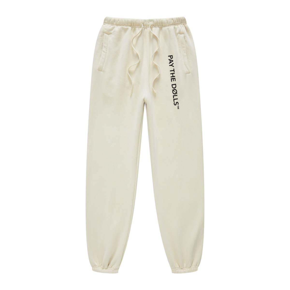 400GSM Fleece-Lined Washed Tracksuit Relaxed Fit Apricot Grey