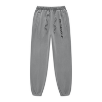 400GSM Fleece-Lined Washed Tracksuit Relaxed Fit Medium Grey