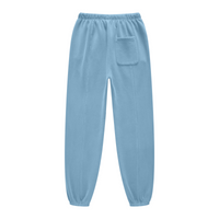 400GSM Fleece-Lined Washed Tracksuit Relaxed Fit Sky Blue