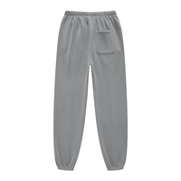 400GSM Fleece-Lined Washed Tracksuit Relaxed Fit Medium Grey