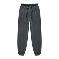 400GSM Fleece-Lined Washed Tracksuit Relaxed Fit Dark Grey