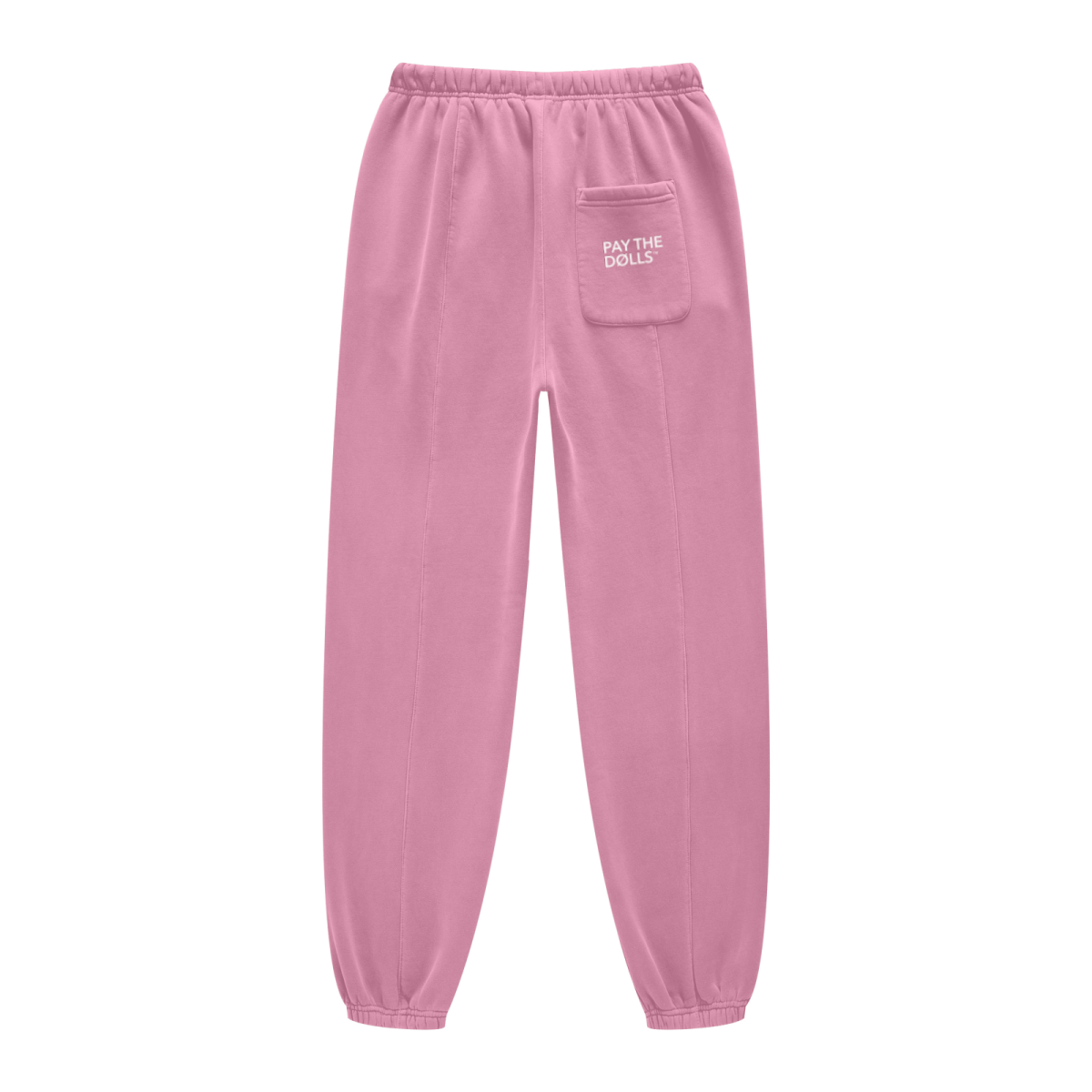 400GSM Fleece-Lined Washed Tracksuit Relaxed Fit Fuchsia Pink