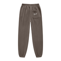 400GSM Fleece-Lined Washed Tracksuit Relaxed Fit Coffee Brown