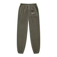 400GSM Fleece-Lined Washed Tracksuit Relaxed Fit Sage Green