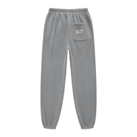 400GSM Fleece-Lined Washed Tracksuit Relaxed Fit Medium Grey