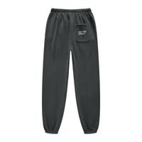 400GSM Fleece-Lined Washed Tracksuit Relaxed Fit Dark Grey